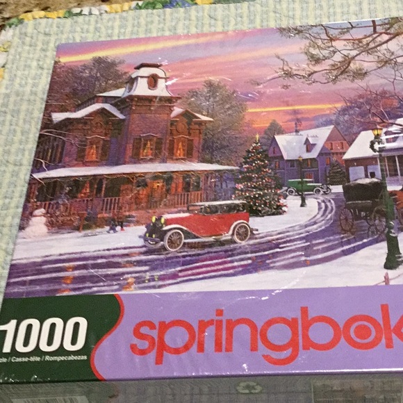 Springbok Holiday Avenue 1000 Pc Winter Puzzle NEW - Picture 2 of 9